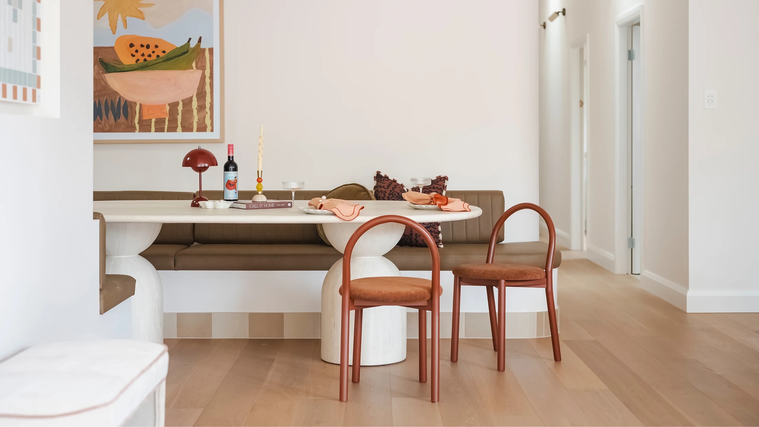 Home featuring HW12332 Lyon, PurePlank 2.0, FSC Certified timber flooring.